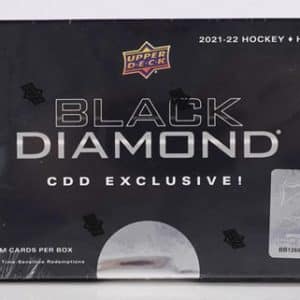 2021-22 Upper Deck CDD Black Diamond 5-Box Hobby Case Tiered Random