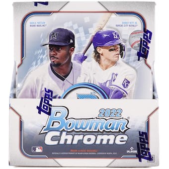 2022 Bowman Chrome Baseball 12-Box Hobby Case #4 Pick Your Team