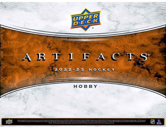 2022-23 UD Artifacts Hockey 10-Box Hobby Case #2 Pick Your Team