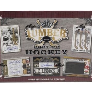 2021-22 Leaf Lumber Hockey 10-Box Hobby Case Break #1 Snake-Style Hits Draft