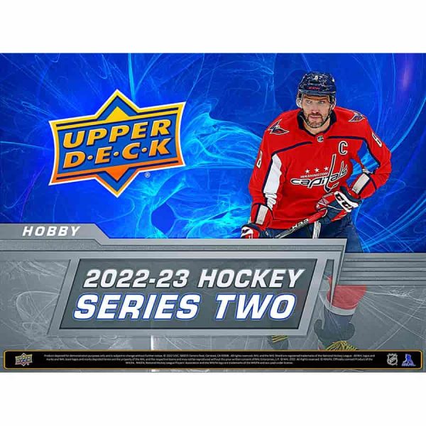 2022-23 Upper Deck Series 2 Hockey 12-Box Hobby Case #2 Pick Your Team