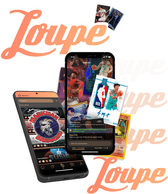 Loupe App SPORTS CARDS 24/7 For Sale